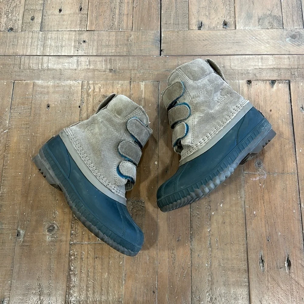 Sorel Cheyanne suede waterproof winter snow duck boots